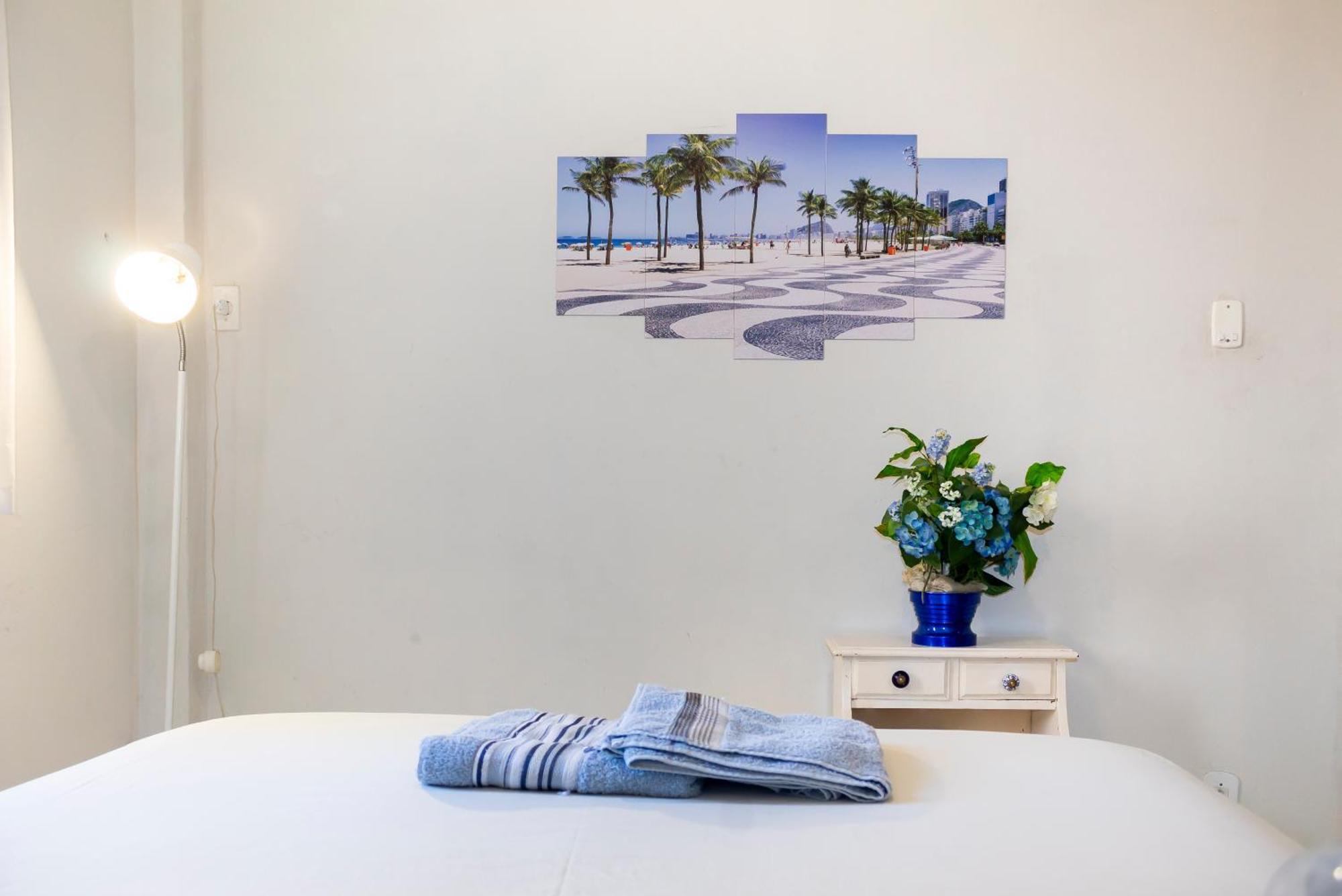 Studio Completo Na Praia De Copacabana Com Ar, Wifi, Netflix, Ate 4 Pessoas, Fundos Claro E Silencioso, Pauloangerami Pj135 Rio de Janeiro Exteriér fotografie